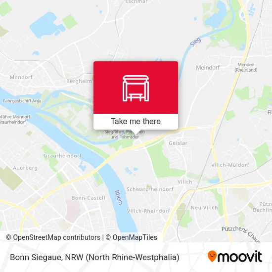 Карта Bonn Siegaue