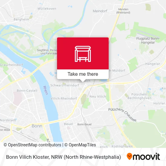 Карта Bonn Vilich Kloster