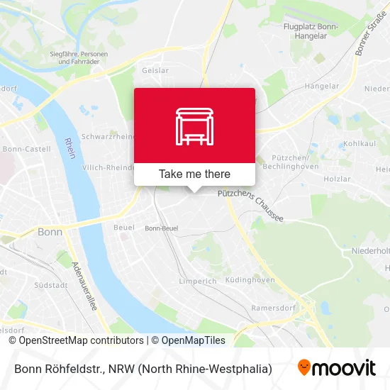 Карта Bonn Röhfeldstr.