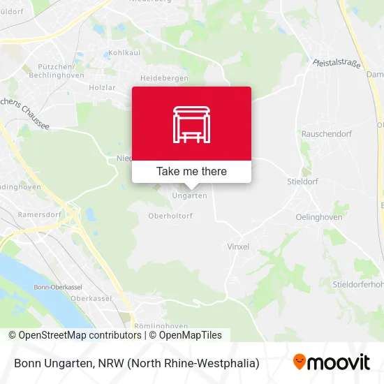 Карта Bonn Ungarten