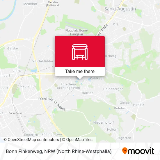 Карта Bonn Finkenweg