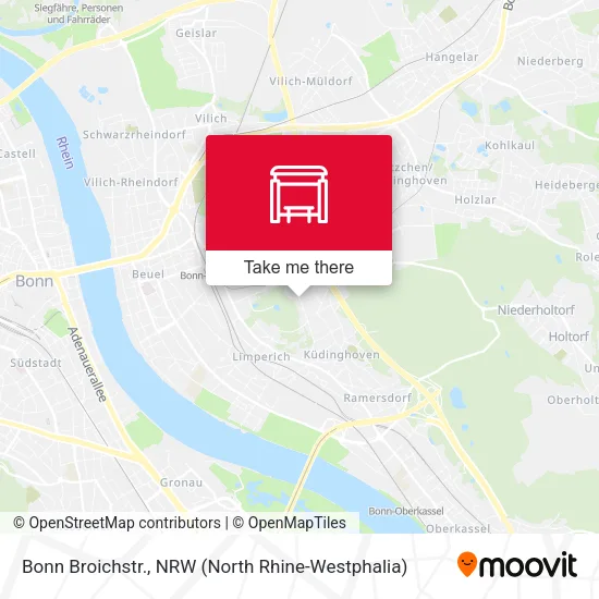 Карта Bonn Broichstr.