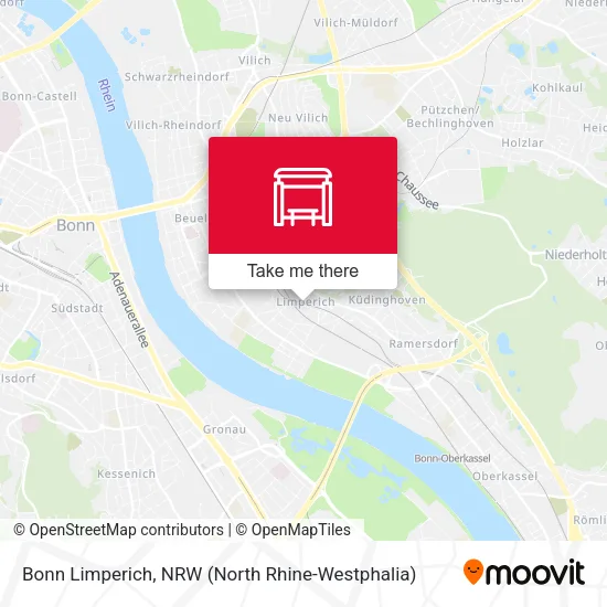 Карта Bonn Limperich