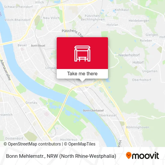 Карта Bonn Mehlemstr.