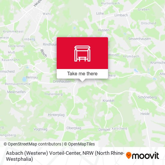 Карта Asbach (Westerw) Vorteil-Center
