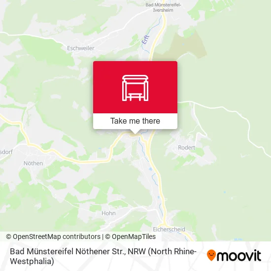 Карта Bad Münstereifel Nöthener Str.