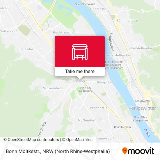 Карта Bonn Moltkestr.