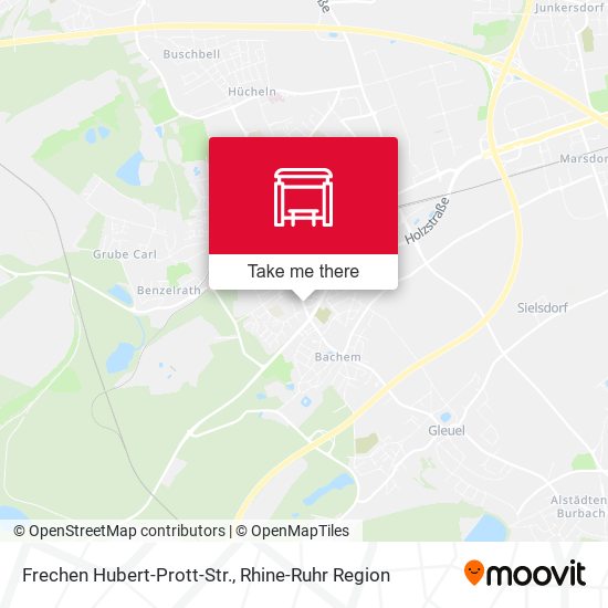 Frechen Hubert-Prott-Str. map