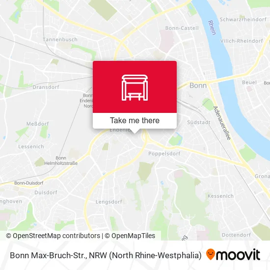 Карта Bonn Max-Bruch-Str.