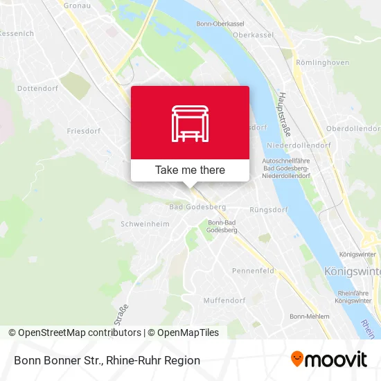 Карта Bonn Bonner Str.