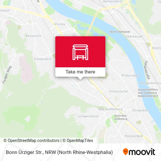 Карта Bonn Ürziger Str.