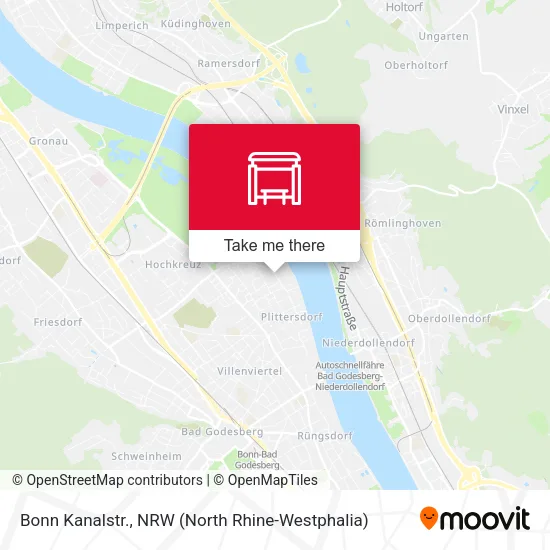 Карта Bonn Kanalstr.