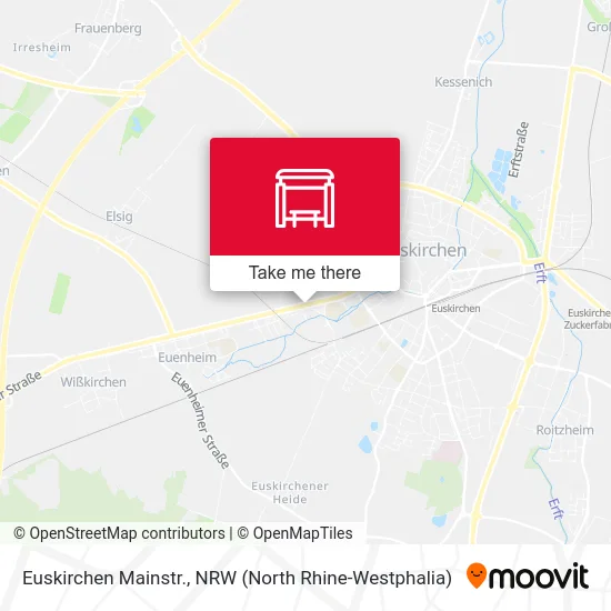 Карта Euskirchen Mainstr.