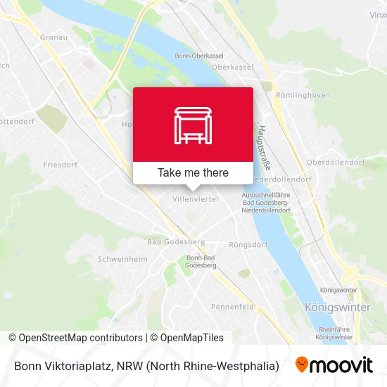 Карта Bonn Viktoriaplatz