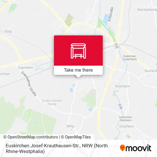 Карта Euskirchen Josef-Krauthausen-Str.