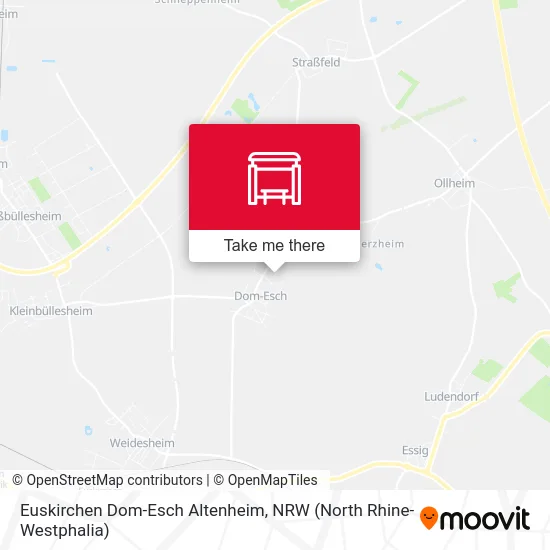 Euskirchen Dom-Esch Altenheim map