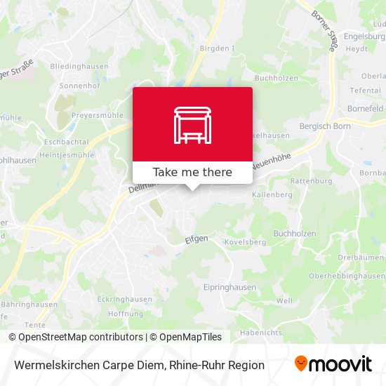 Wermelskirchen Carpe Diem map