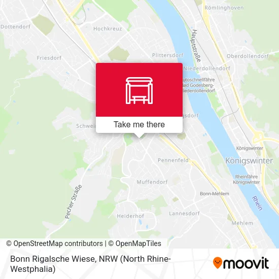 Bonn Rigalsche Wiese map