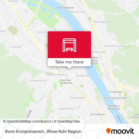 Bonn Kronprinzenstr. map