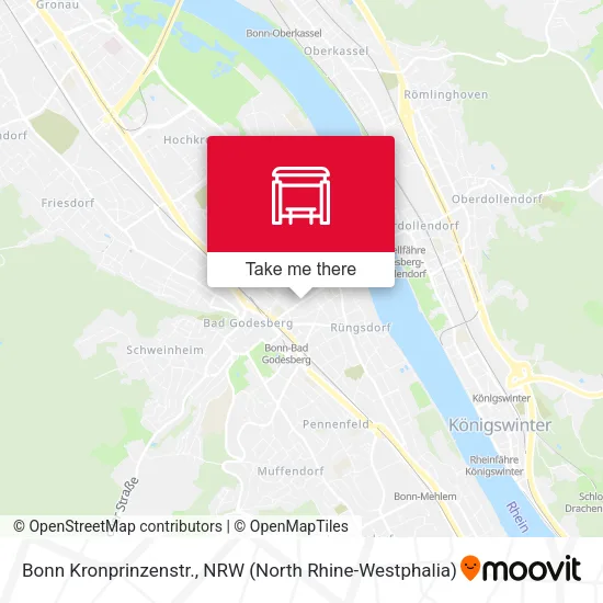 Карта Bonn Kronprinzenstr.