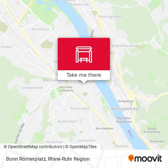 Карта Bonn Römerplatz