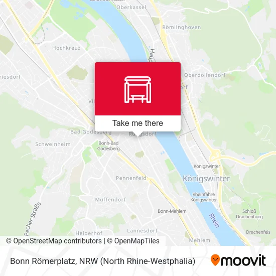 Карта Bonn Römerplatz