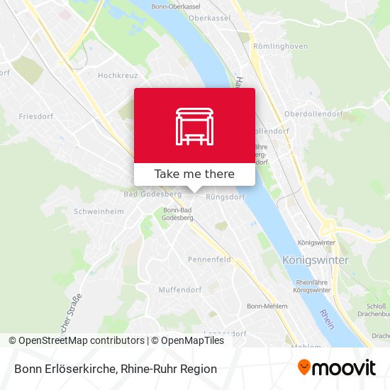 Bonn Erlöserkirche map