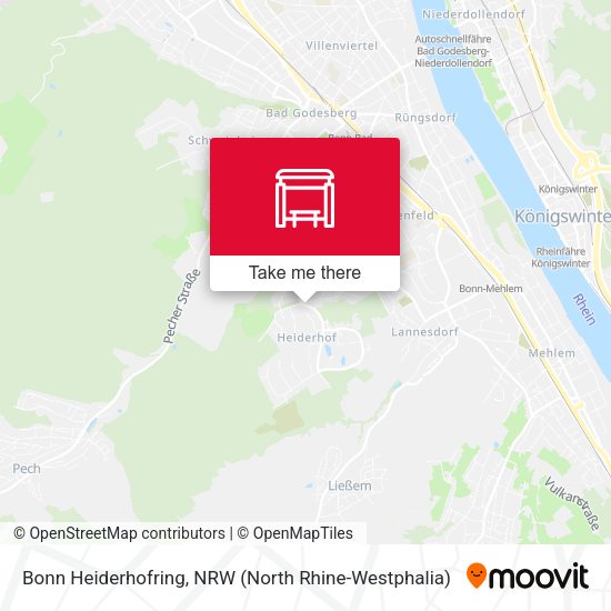 Карта Bonn Heiderhofring
