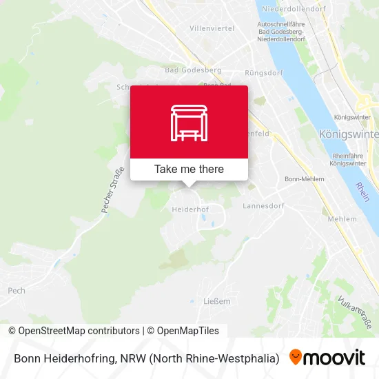 Карта Bonn Heiderhofring