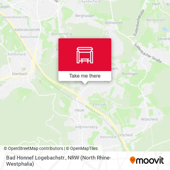 Карта Bad Honnef Logebachstr.