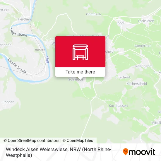 Карта Windeck Alsen Weierswiese