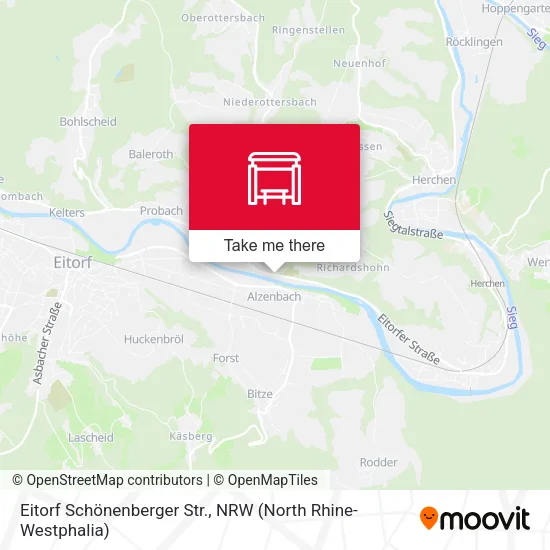 Карта Eitorf Schönenberger Str.