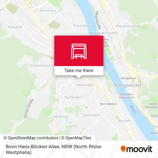 Карта Bonn Hans-Böckler-Allee
