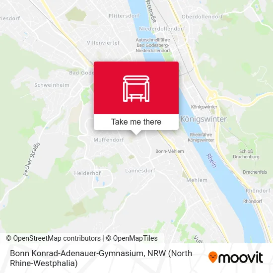 Карта Bonn Konrad-Adenauer-Gymnasium
