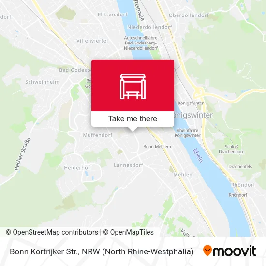 Карта Bonn Kortrijker Str.