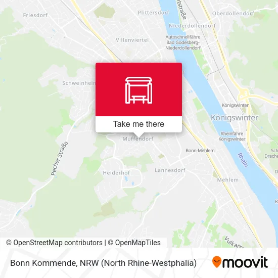 Карта Bonn Kommende