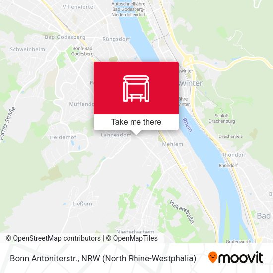 Карта Bonn Antoniterstr.