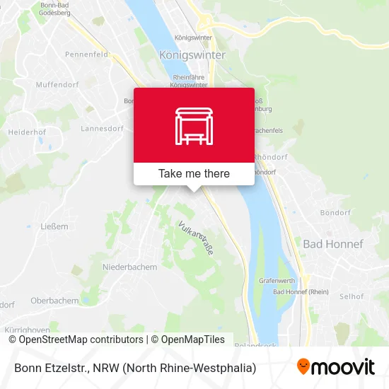 Карта Bonn Etzelstr.