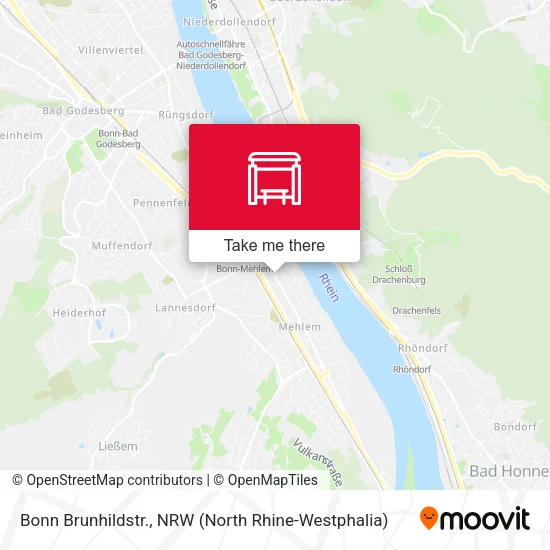 Карта Bonn Brunhildstr.