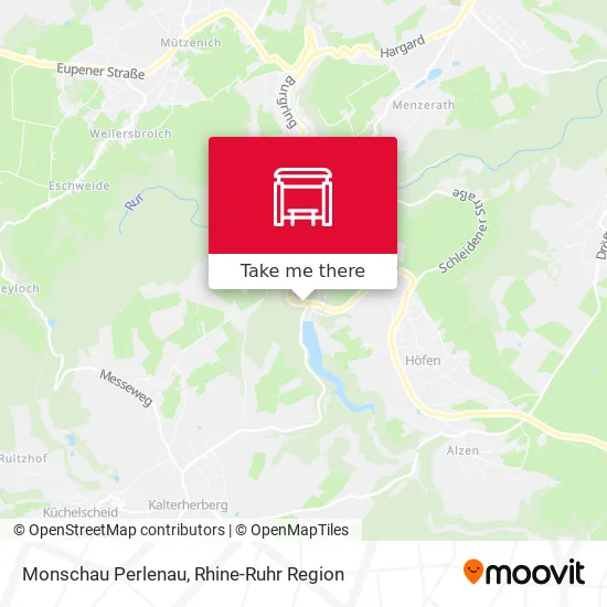 Карта Monschau Perlenau