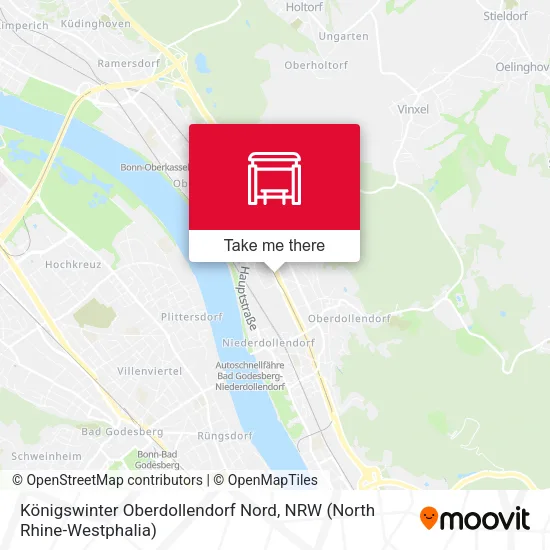 Карта Königswinter Oberdollendorf Nord