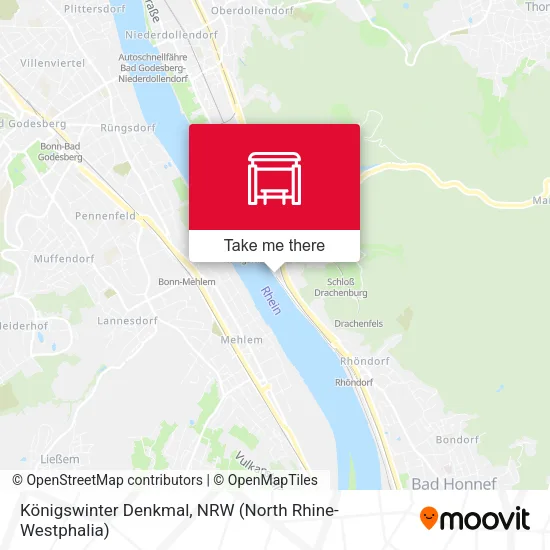 Карта Königswinter Denkmal