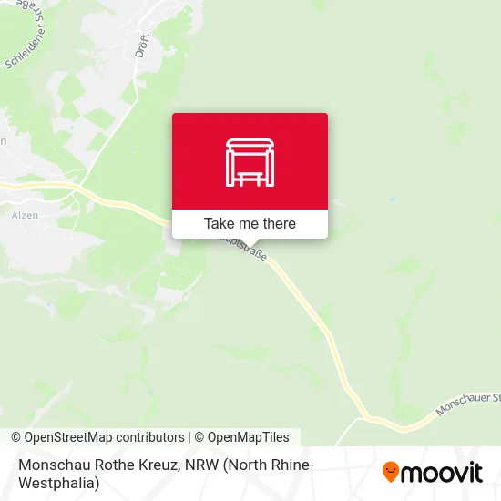 Monschau Rothe Kreuz map