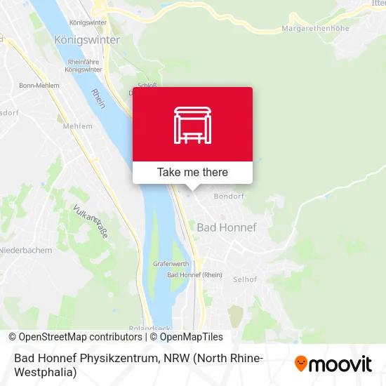 Карта Bad Honnef Physikzentrum
