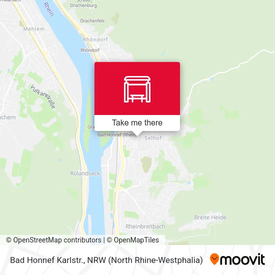 Карта Bad Honnef Karlstr.