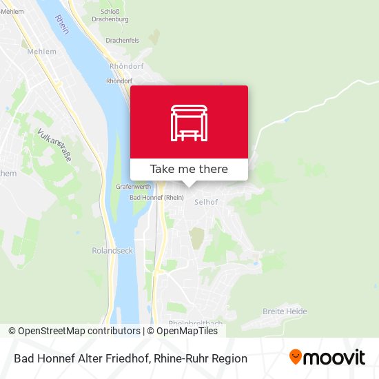 Bad Honnef Alter Friedhof map
