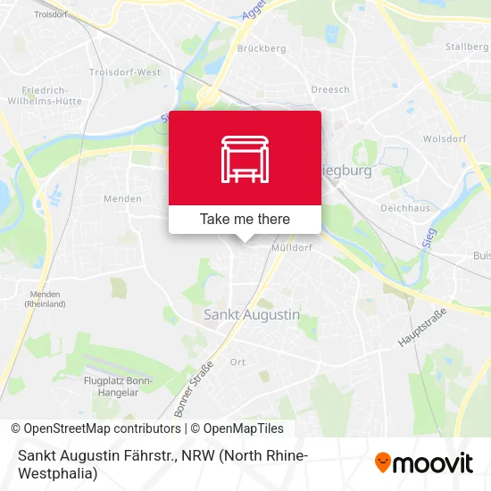 Карта Sankt Augustin Fährstr.