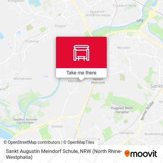Карта Sankt Augustin Meindorf Schule