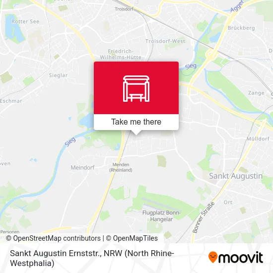 Карта Sankt Augustin Ernststr.