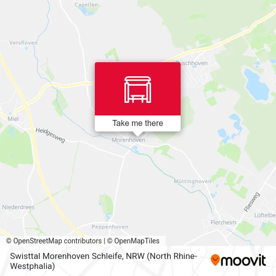 Карта Swisttal Morenhoven Schleife